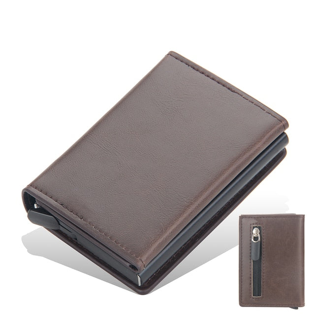 RFID Carbon Fiber Mini Wallet