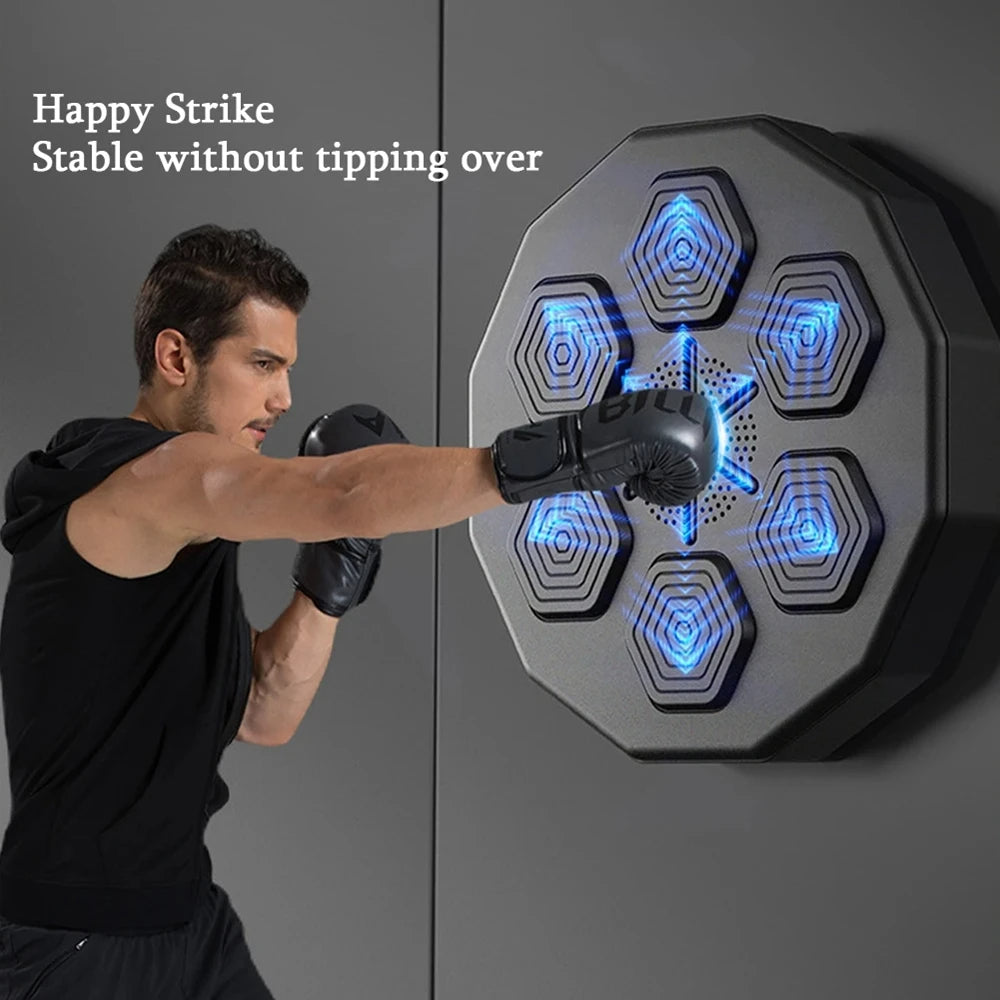 Smart Music Boxing Machine - Intelligente Bokszak - Verbinding met Bluetooth - Digitale Boksmachine met Muziek - Boksbal - Boxmachine - Training op Niveau - Boxing - Fitness