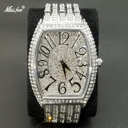 Popular Tonneau Diamond watch