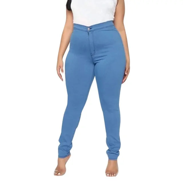 Plus-size denimjeans dames