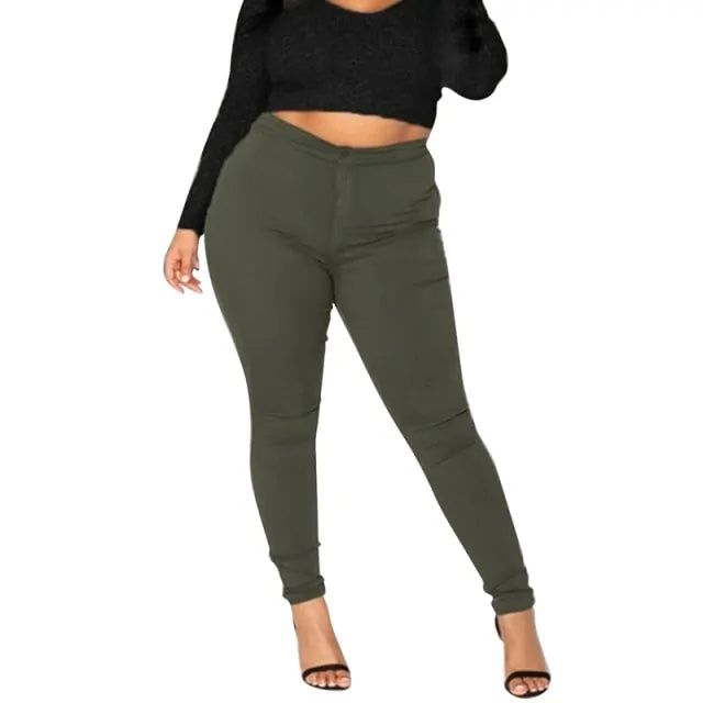 Plus-size denimjeans dames