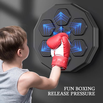 Smart Music Boxing Machine - Intelligente Bokszak - Verbinding met Bluetooth - Digitale Boksmachine met Muziek - Boksbal - Boxmachine - Training op Niveau - Boxing - Fitness