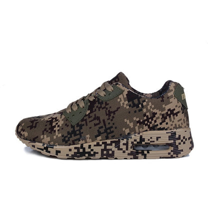 Camouflage sneakers