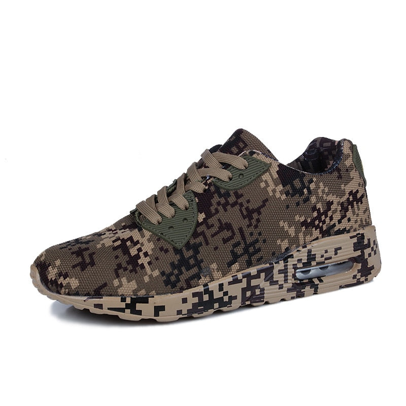 Camouflage sneakers