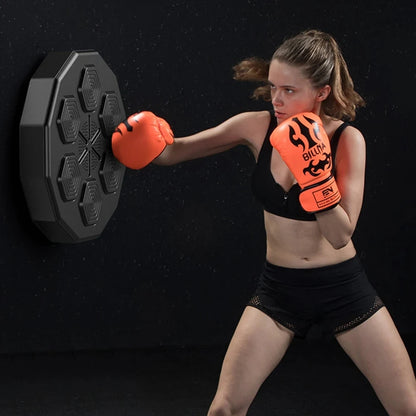 Smart Music Boxing Machine - Intelligente Bokszak - Verbinding met Bluetooth - Digitale Boksmachine met Muziek - Boksbal - Boxmachine - Training op Niveau - Boxing - Fitness