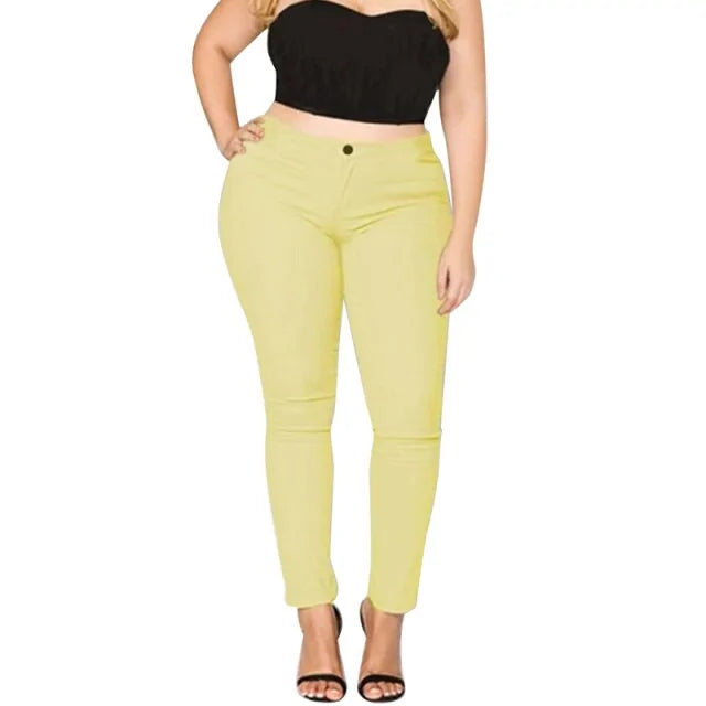 Plus-size denimjeans dames