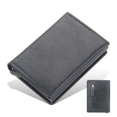 RFID Carbon Fiber Mini Wallet