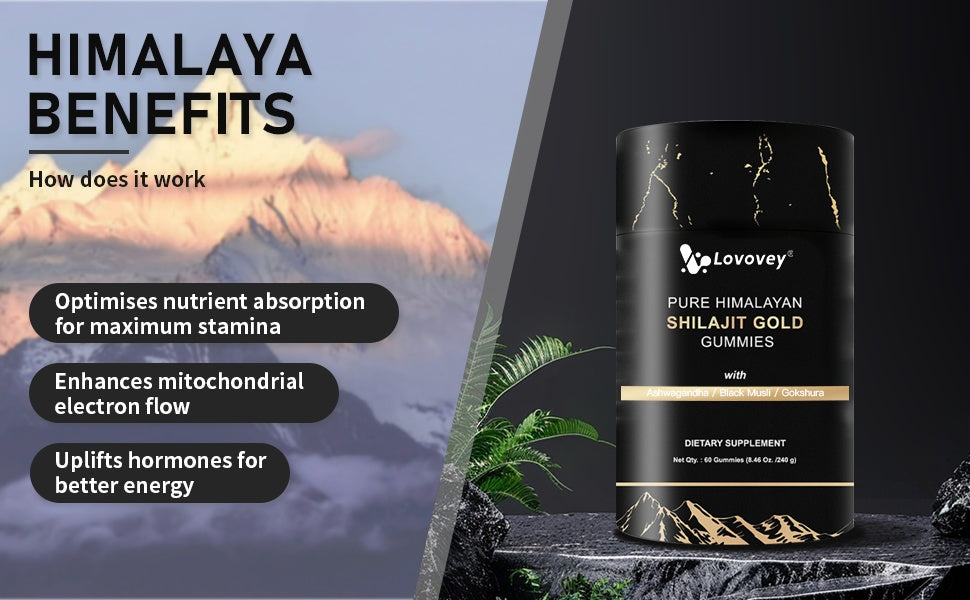 Pure Himalayan Shilajit Gummies