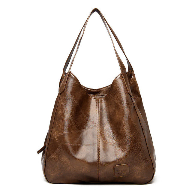 Vintage PU Leather Handbag for women!