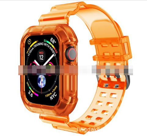 Sport Clear Band + Case voor Apple Watch