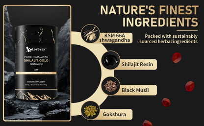 Pure Himalayan Shilajit Gummies
