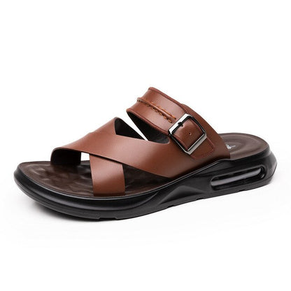 Non-Slip Men's Italian Sandals