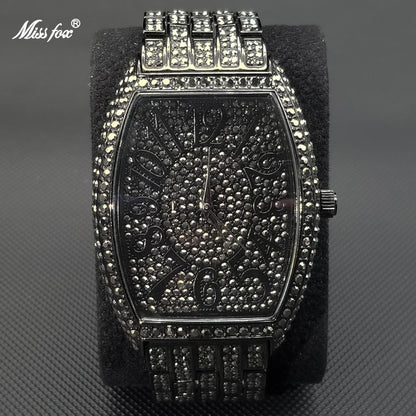 Popular Tonneau Diamond watch