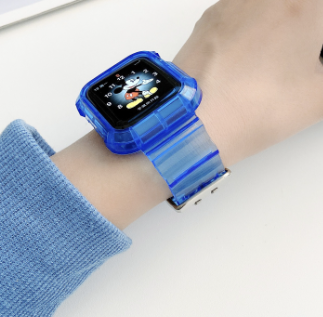 Sport Clear Band + Case voor Apple Watch