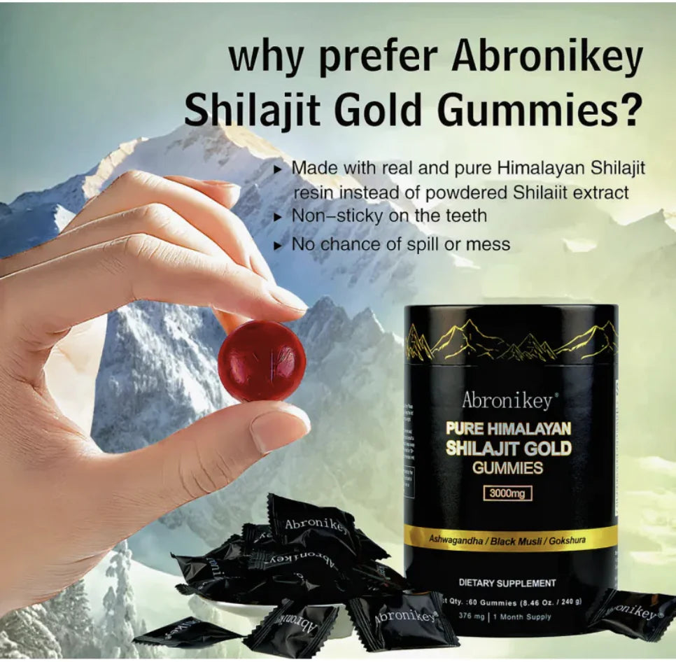 Pure Himalayan Shilajit Gummies