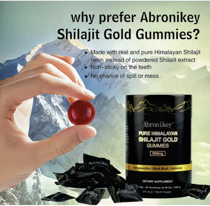 Pure Himalayan Shilajit Gummies