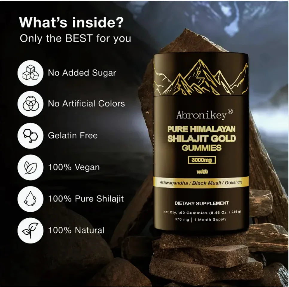 Pure Himalayan Shilajit Gummies