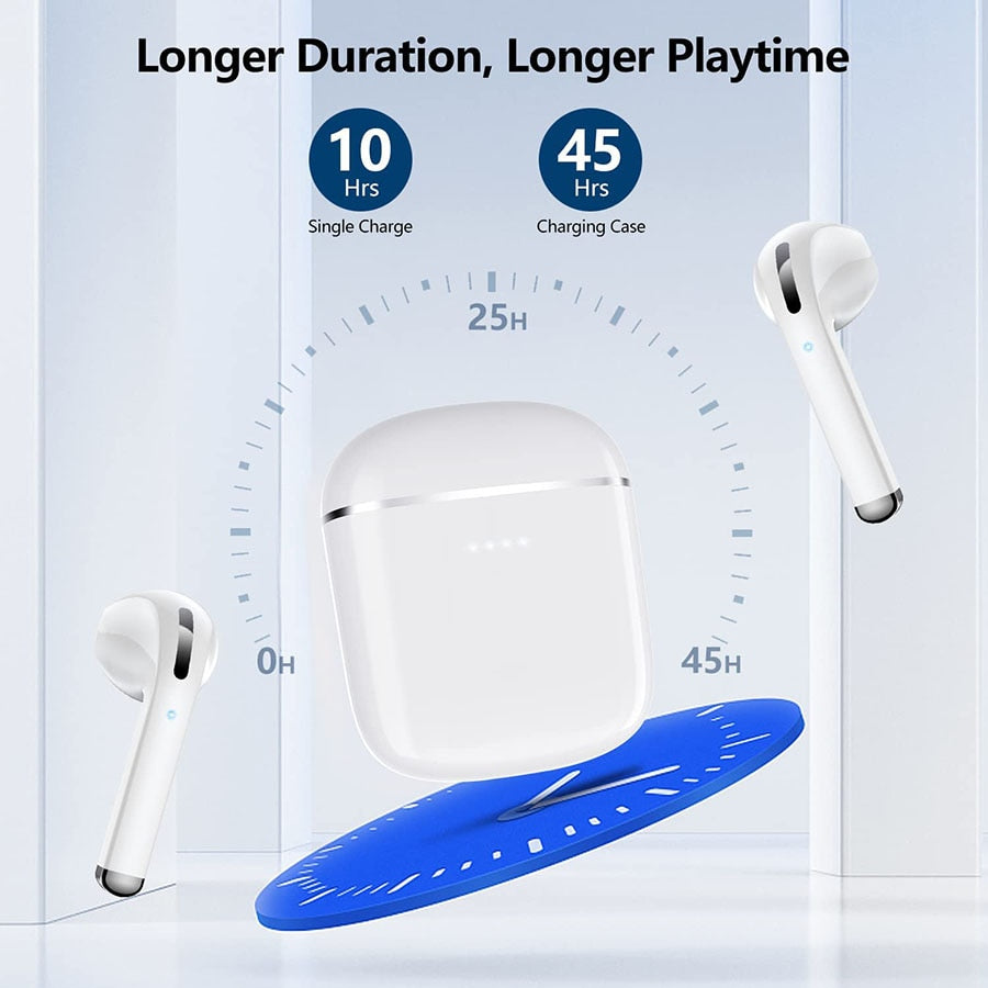 Mikrofonlu Kablosuz Airpod'lar 9D Stereo