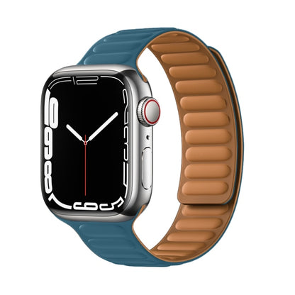 Leather Link Magnetic Loop Bracelet voor iWatch Series - Stijlvolle Luxe voor Jouw Pols