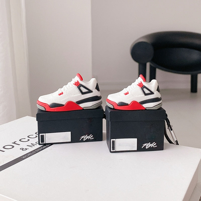 3D Sneakers Oordopjes Hoes - Maak je Airpods Cooler dan Ooit!