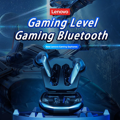 Originele Lenovo GM2 Pro 5.3 Oortelefoon Bluetooth Draadloze Oordopjes met Lage Latentie Hoofdtelefoon HD Oproep Dual Mode Gaming Headset met Microfoon.