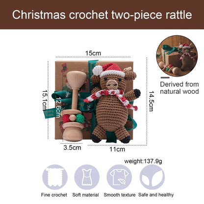 Set Baby Kerst Rammelaars - Een Schattig en Speels Kerstcadeau voor Kleintjes