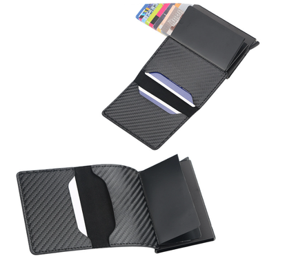 RFID Carbon Fiber Mini Wallet