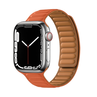 Leather Link Magnetic Loop Bracelet voor iWatch Series - Stijlvolle Luxe voor Jouw Pols