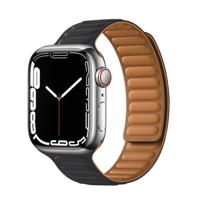 Leather Link Magnetic Loop Bracelet voor iWatch Series - Stijlvolle Luxe voor Jouw Pols