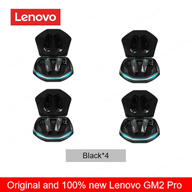 Originele Lenovo GM2 Pro 5.3 Oortelefoon Bluetooth Draadloze Oordopjes met Lage Latentie Hoofdtelefoon HD Oproep Dual Mode Gaming Headset met Microfoon.