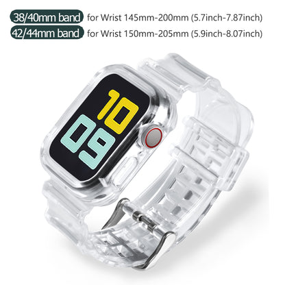 Sport Clear Band + Case voor Apple Watch