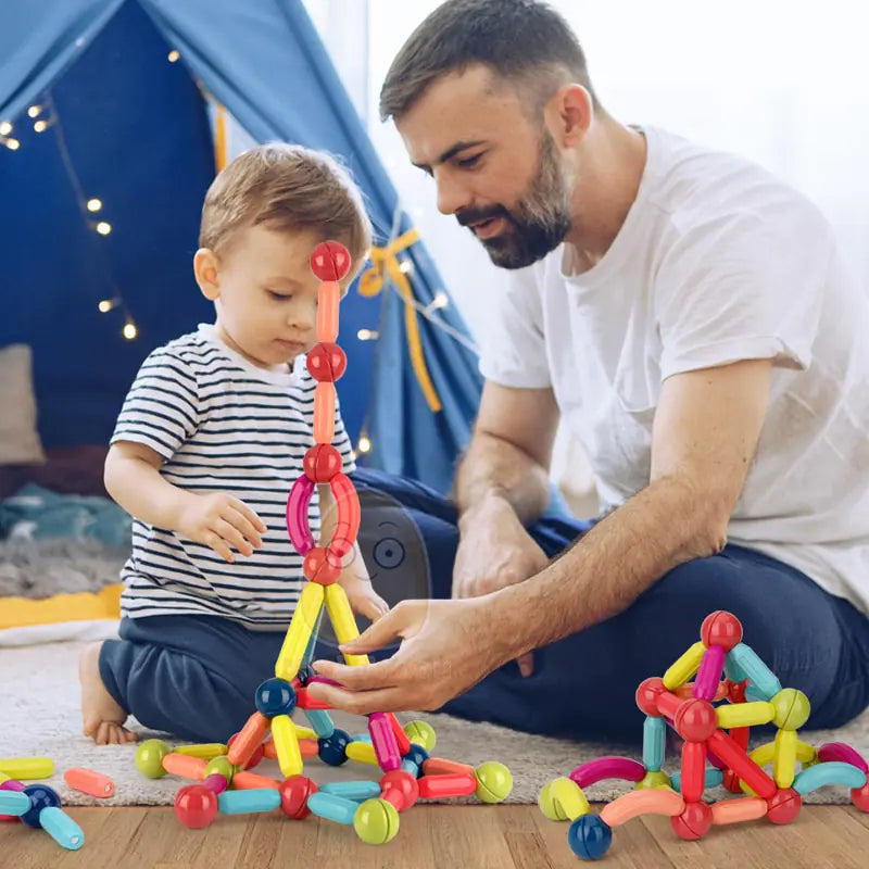 Magnetische constructorblokken voor kinderen