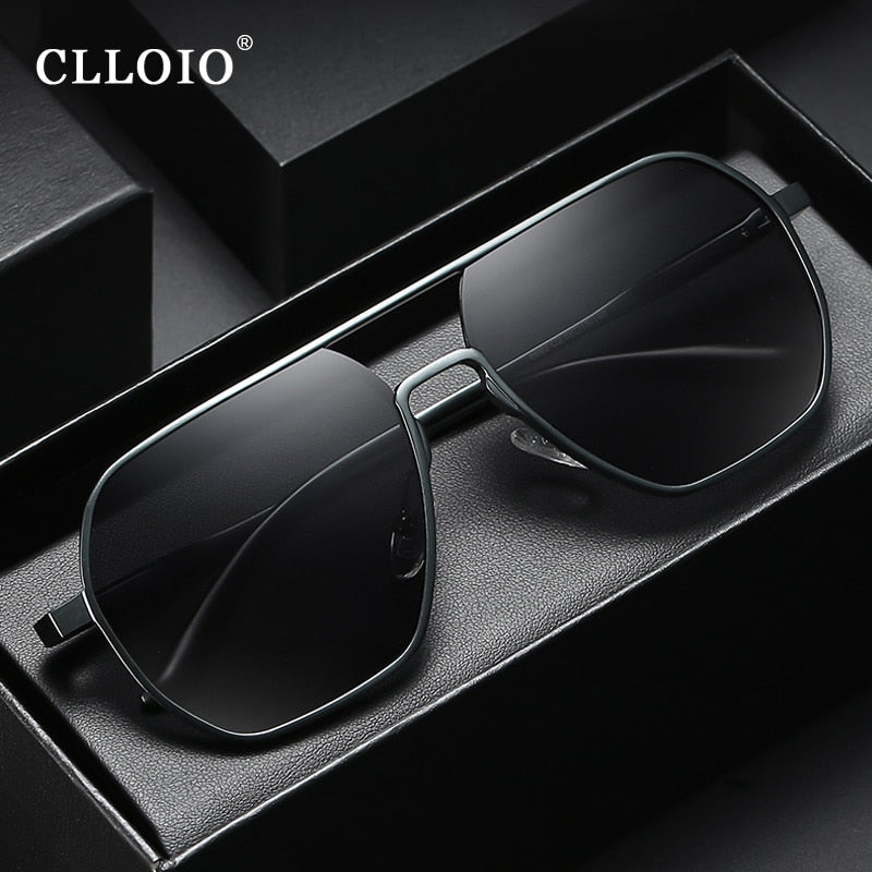 CLLOIO Aluminium Photochromic Zonnebril