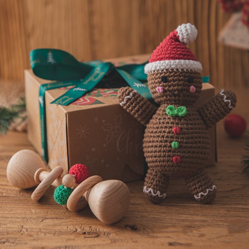 Set Baby Kerst Rammelaars - Een Schattig en Speels Kerstcadeau voor Kleintjes