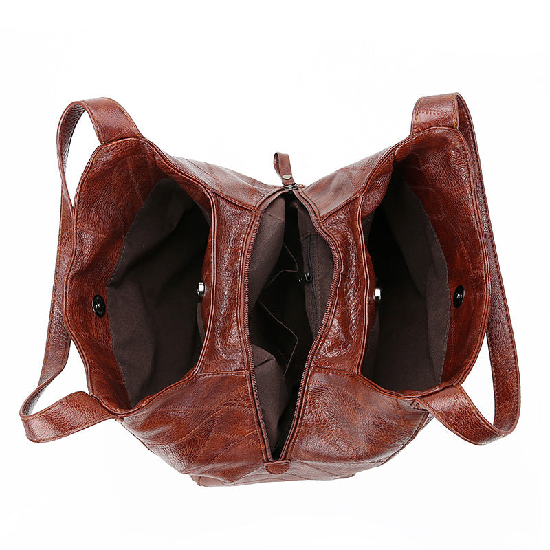 Vintage PU Leather Handbag for women!