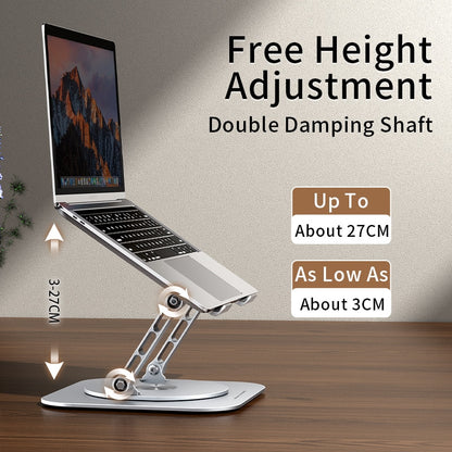 Aluminium Legering Draaibare Laptopstandaard