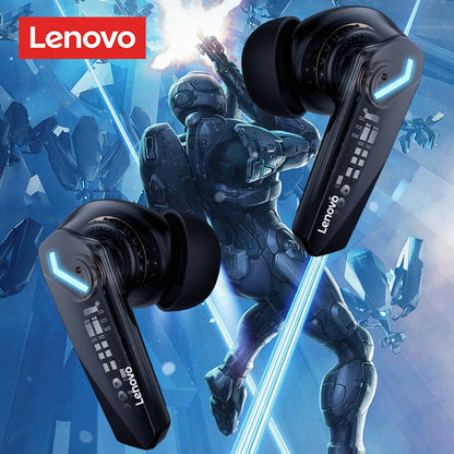 Originele Lenovo GM2 Pro 5.3 Oortelefoon Bluetooth Draadloze Oordopjes met Lage Latentie Hoofdtelefoon HD Oproep Dual Mode Gaming Headset met Microfoon.