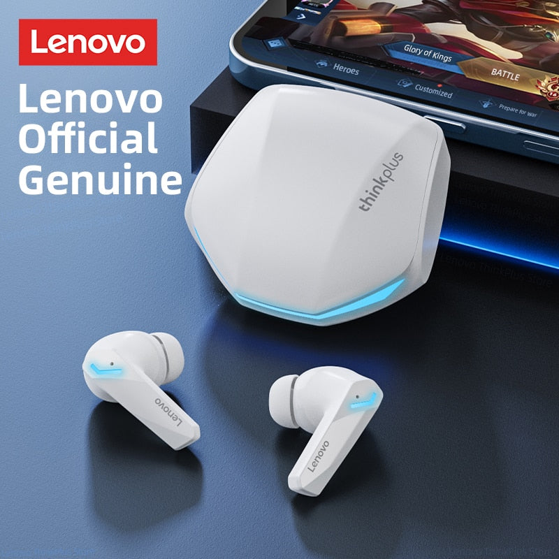 Originele Lenovo GM2 Pro 5.3 Oortelefoon Bluetooth Draadloze Oordopjes met Lage Latentie Hoofdtelefoon HD Oproep Dual Mode Gaming Headset met Microfoon.