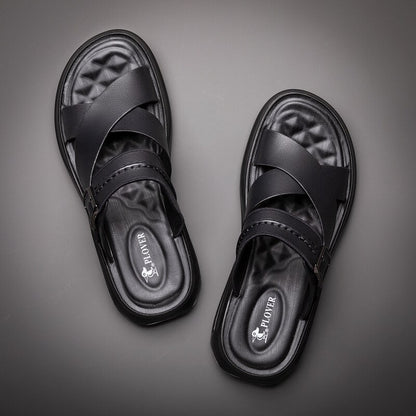 Non-Slip Men's Italian Sandals