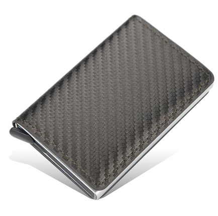 RFID Carbon Fiber Mini Wallet