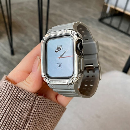 Apple Watch Series 7 6 SE 5 için Watch Band + Kılıf 